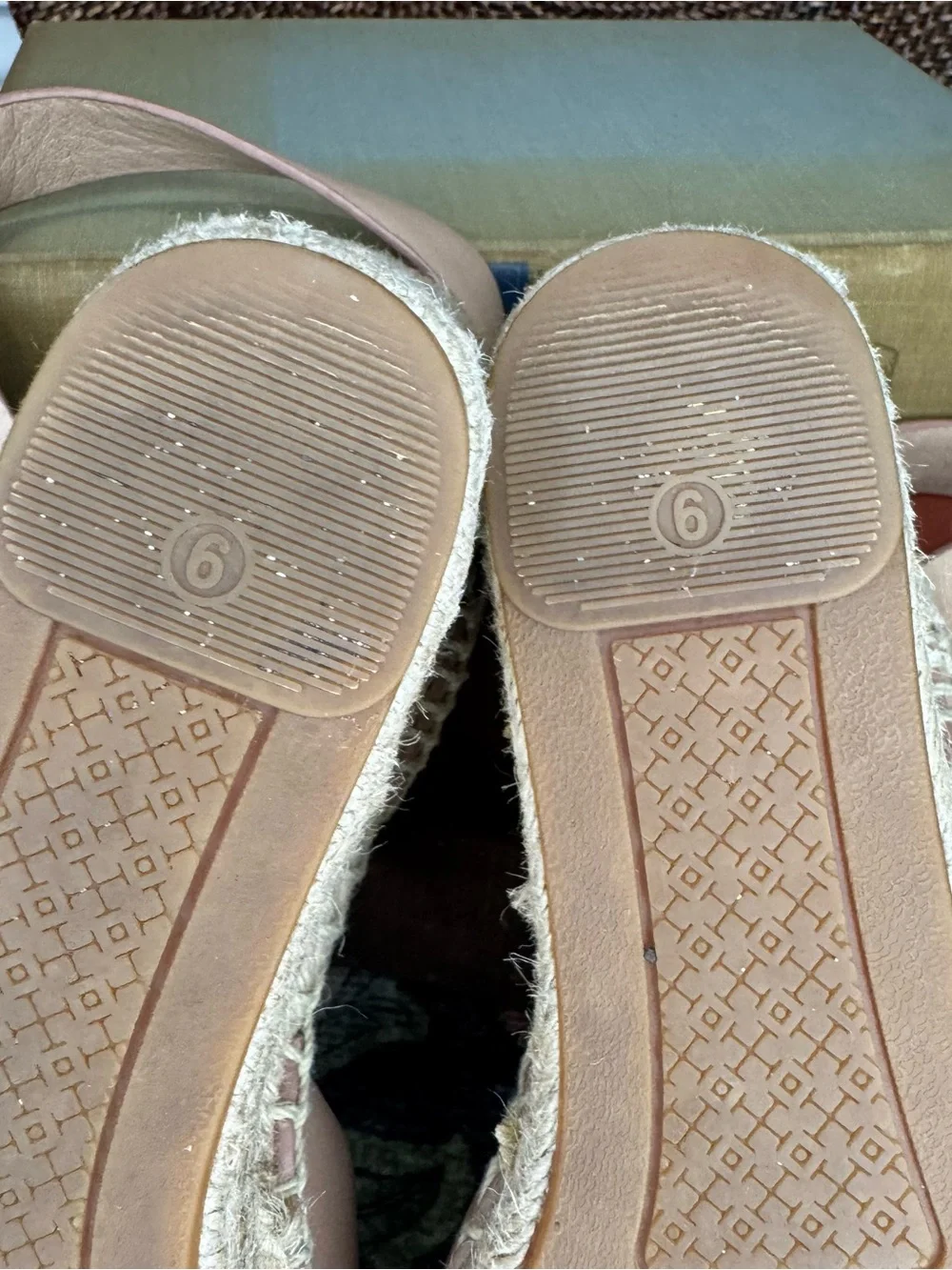 TORY BURCH | Bima Espadrille Wedge Sandals Size 9